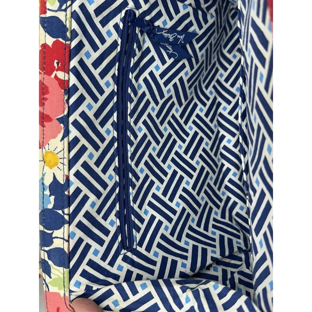 Vera Bradley Summer Cottage-Frame Bag-Large Purse‎ Handbag, Floral